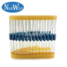 100 шт. 1/2W металлический пленочный резистор 1R~ 4,7 м 100R 220R 330R 1K 1,5 K 2,2 K 3,3 K 4,7 K 10K 22K 47K 100 к 100 220 330 1K5 2K2 3K3 4K7 ом