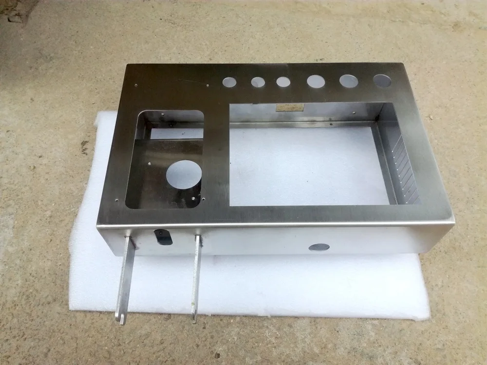 

customer-made stainless steel  enclosure for cnc machine CAD PROE solidworks drawing  shell  case cabinet
