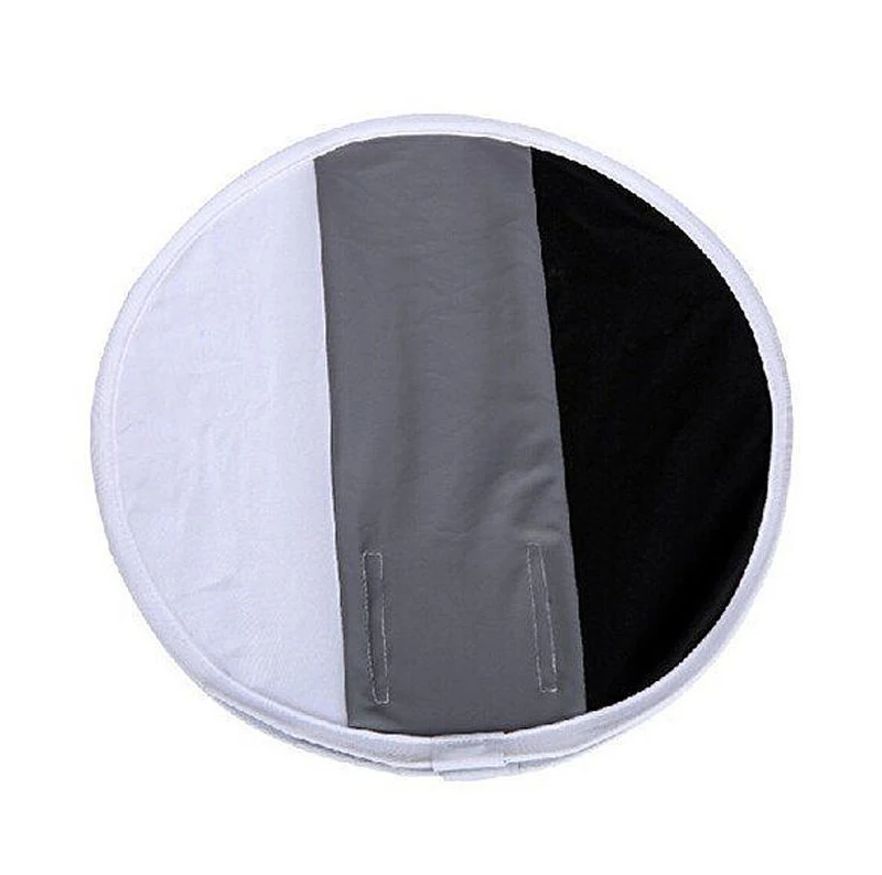 31cm Mini Portable Round Studio Softbox Photography Flash Diffuser Softbox for Flash Speedlite White Balance Card Board Flash Diffuser Soft box (6)