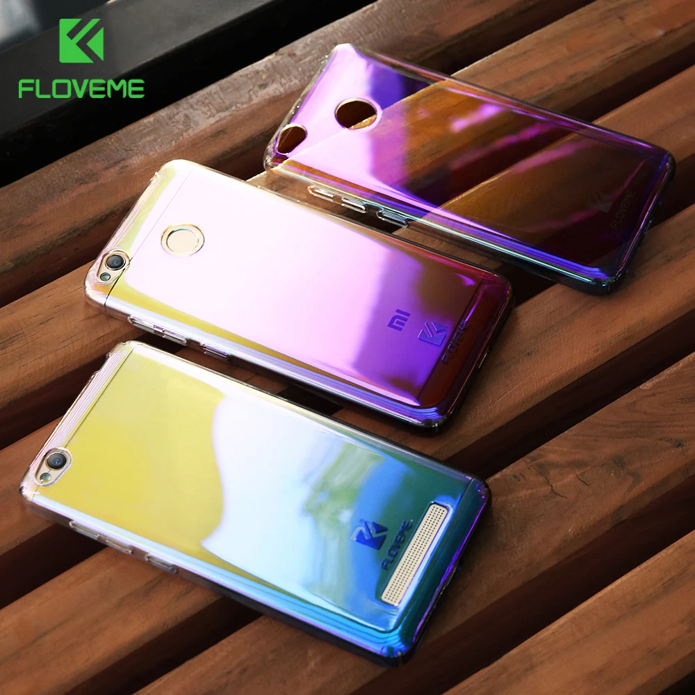 FLOVEME чехол синий луч для Xiaomi Redmi 4X 4A 5 6 Жесткий Чехол мобильного телефона 4 Pro MEIZU M5