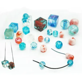 

A+ Quanlity Jewelry Square Round Beads With Hole Shape Body Pendant Casting Mold Tools Silicone Resin Craft DIY Jewelry Tool