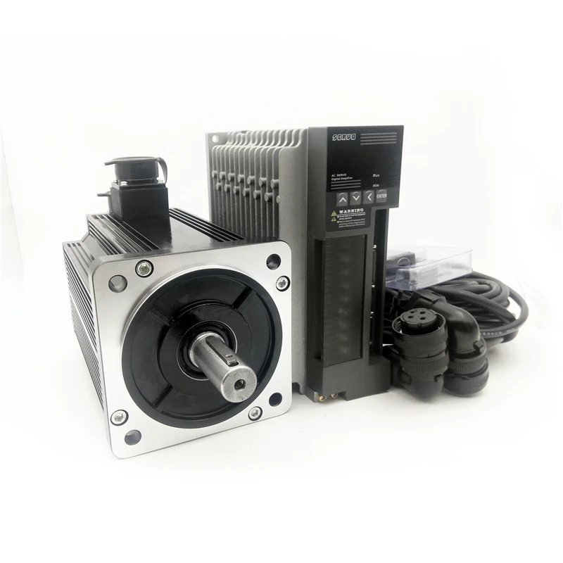 

1.0KW AC servo motor 130ST-M04025 2500RPM 4Nm and matched servo driver JB-1000C30L with 5m cable