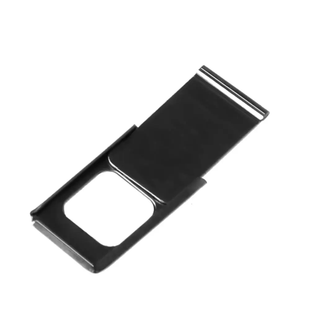 1 шт. черный/розовый/серебристый защитный чехол для камеры для ноутбука, ноутбука, планшета, смартфона, подарок, аксессуары для ноутбуков C26 - Цвет: Черный