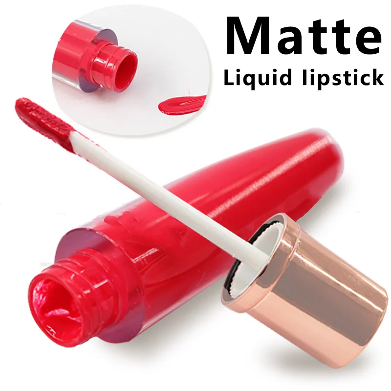 

Free private label wholesale, but must meet the requirements of our policy Hydrating Waterproof Non-stick Cup Matte Lip Gloss