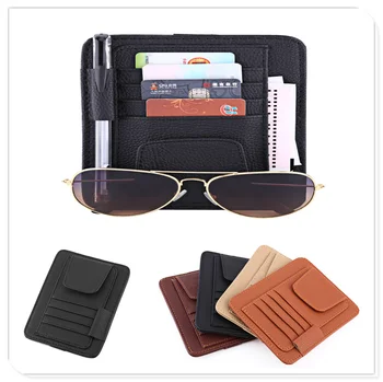 

Auto Car Visor Card Storage Organizer Bag Glasses Holder for BMW all series 1 2 3 4 5 6 7 X E F-series E46 E90 F09