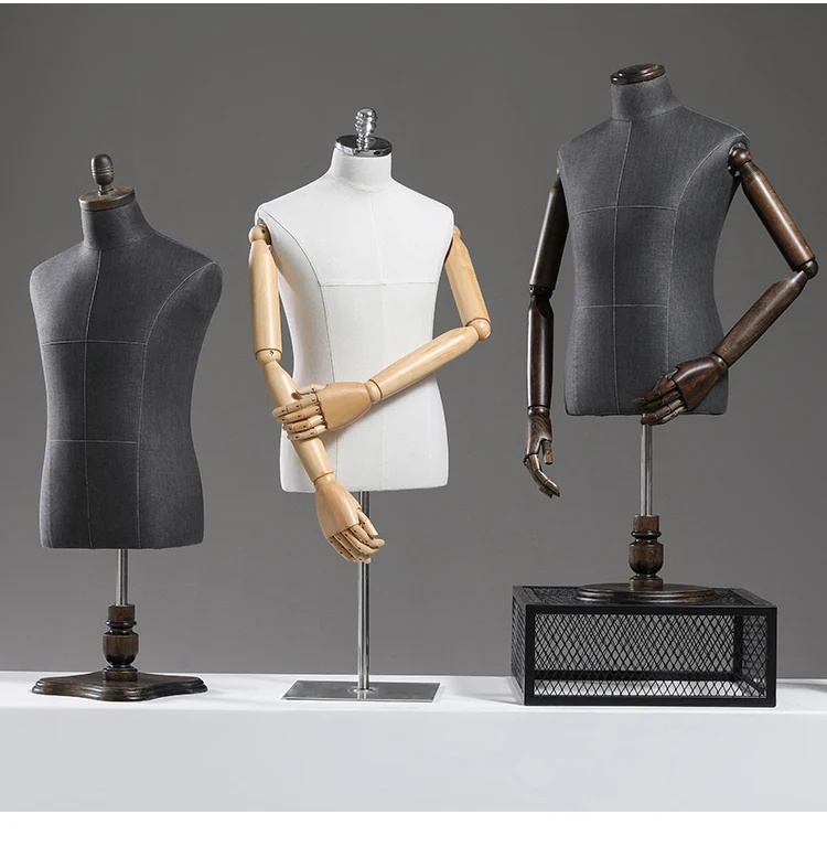 Hot Sale!! Best Quality Men Display Mannequin Fabric Dressmaking Model