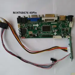 Комплект для N156B6-L0A 1366X768 lcd VGA светодиодный DIY 40pin M. NT68676 плата контроллера CMO дисплей DVI HDMI 15,6 "панель монитора