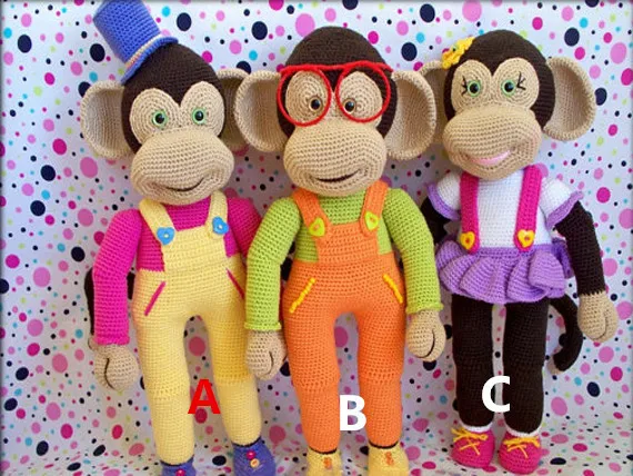 Кукла-игрушка-Baby Shower-мягкие --- обезьяна игрушки и куклы погремушка