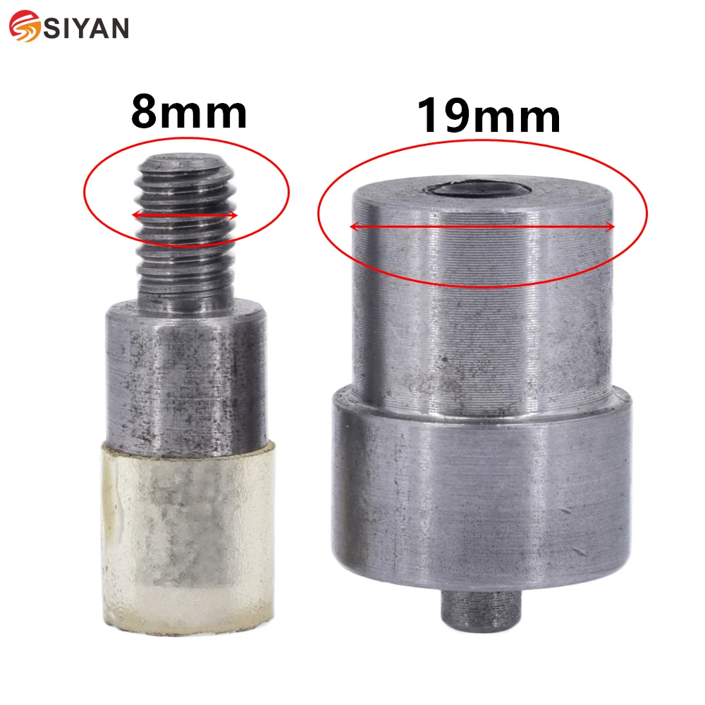 Günstige Perle Taste Mit Spitzen Zinken An Der Unterseite Stirbt Form Werkzeug Für Handgemachte Presse Maschine Dezember Haar Telefon Zubehör 5 mm 25mm