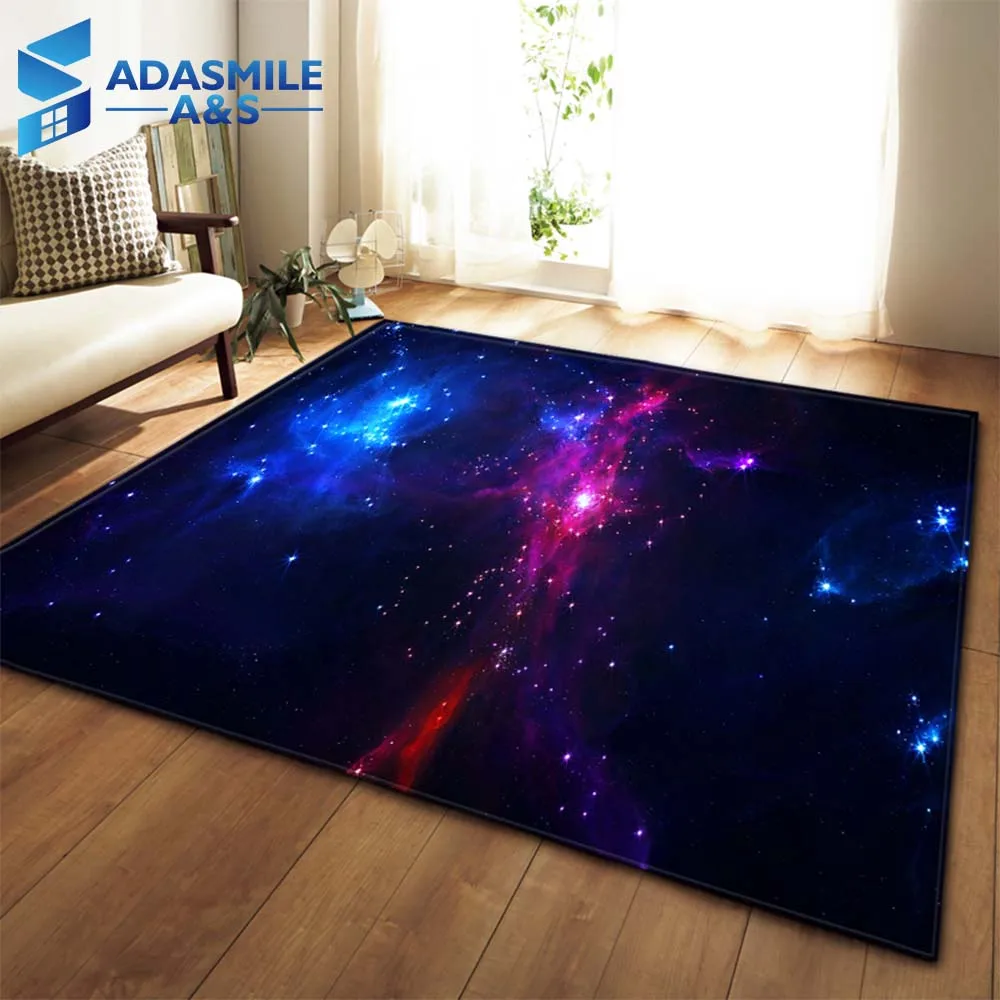 3D ковры Galaxy с космическими звездами украшение для гостиной спальни кабинета
