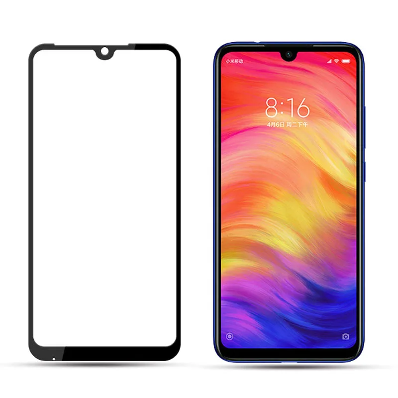 Защитное стекло на Xiaomi Redmi Note 7 Защита для экрана ksio mi redme not 7pro xiaomei red mi xia mi armor пленка дисплей