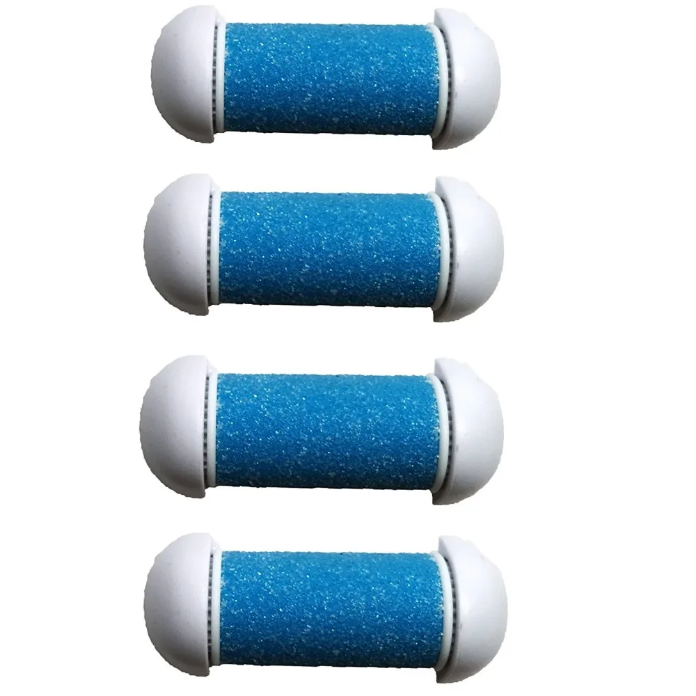 4pcs/lot Electric Foot File Replacement Roller Heads For Electric