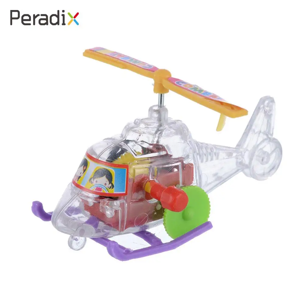 Заводной самолет минисамолет игрушки самолет ветряной игрушечный самолет вертолет милый открытый забавный пластиковый цвет игры