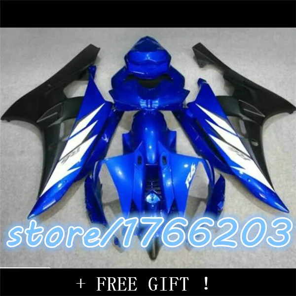 Инжекционный синий белый черный для YZF-R6 06-07 YZF-R600 YZFR6 06 07 YZF 600 R6 YZF600 2006 2007 |