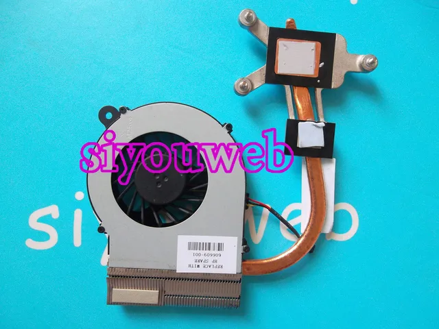 Hot Promo NEW Laptop CPU Cooling Fan & Heatsink 606609-001 FOR HP Compaq CQ42 CQ62 G42 G62 606609-001