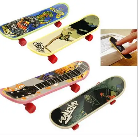 1 шт. мини-скейтборд с пальцами гриф мини-скейт пластиковые стенты скраб скутер для пальца скейт посадочная игра игрушка случайный
