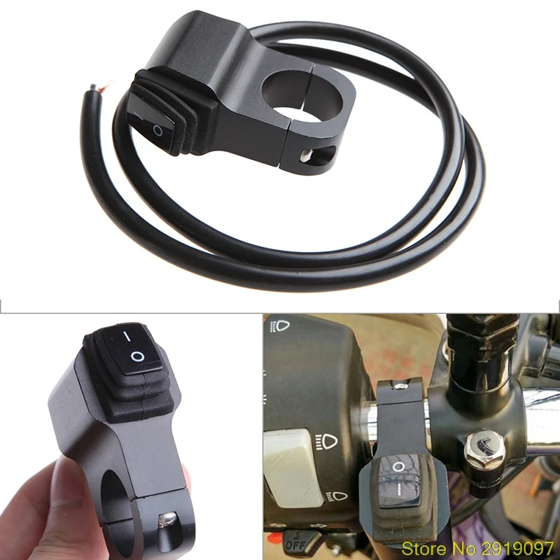 1PC Motorcycle Electrical Switches 12V Waterproof Motorcycle ATV Handlebar Turn Signal Indicator