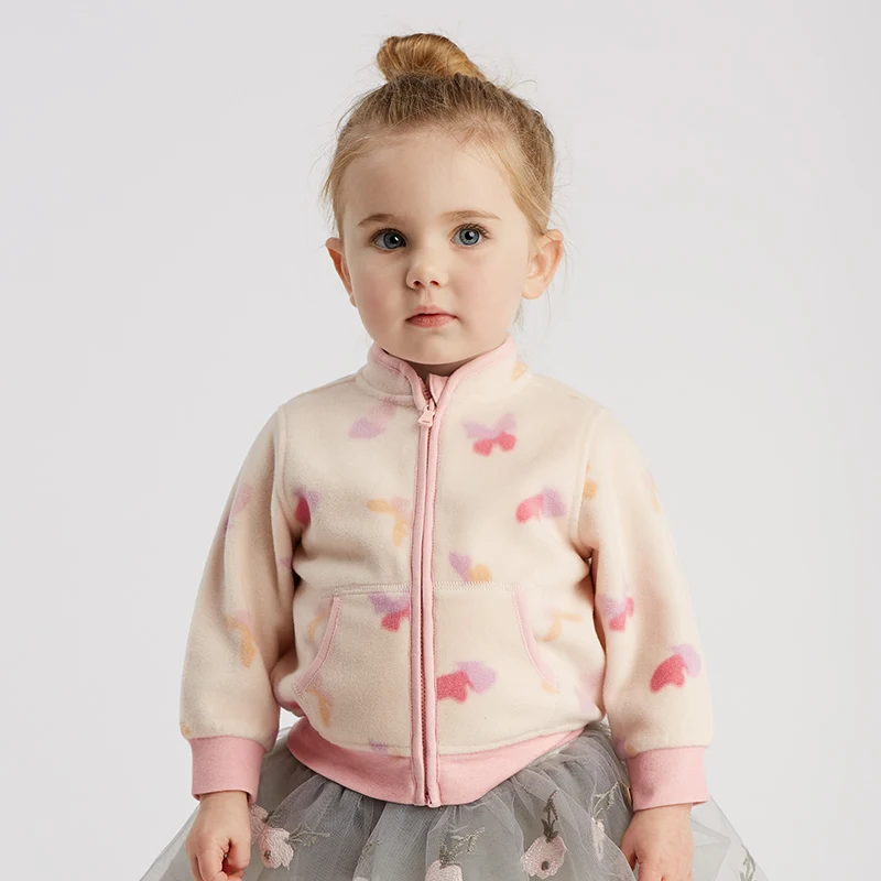 DB396-H dave bella spring baby lovely jacket children fashion outerwear kids cute coat