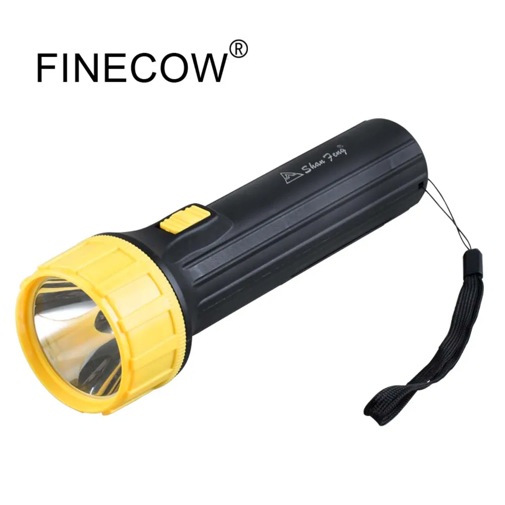 FINECOW Highlight energy saving LED flashlight power failure emergency