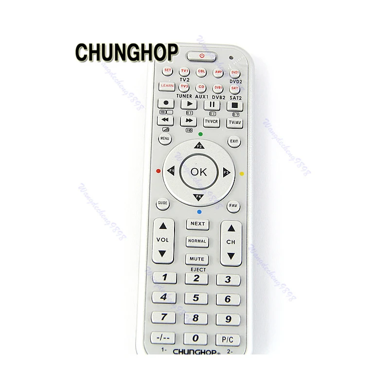 

CHUNGHOP Universal Remote Control 14in1 Multifunction Controller With Learn Function For TV CBL DVD SAT DVB
