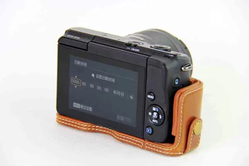 Новинка чехол из искусственной кожи для камеры canon eos M10/M100 Digital SLR M100
