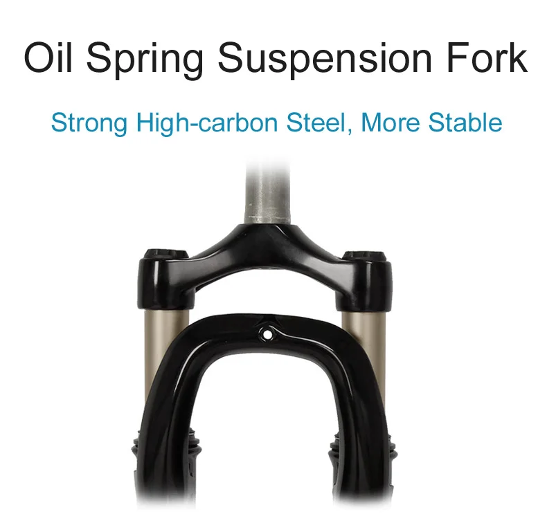 Clearance 20 Inches Folding Bicycle, Integrated Magnesium Alloy Rim, Folding Electric Mountain Bike, 5 Grade Assist, Suspension Fork 6