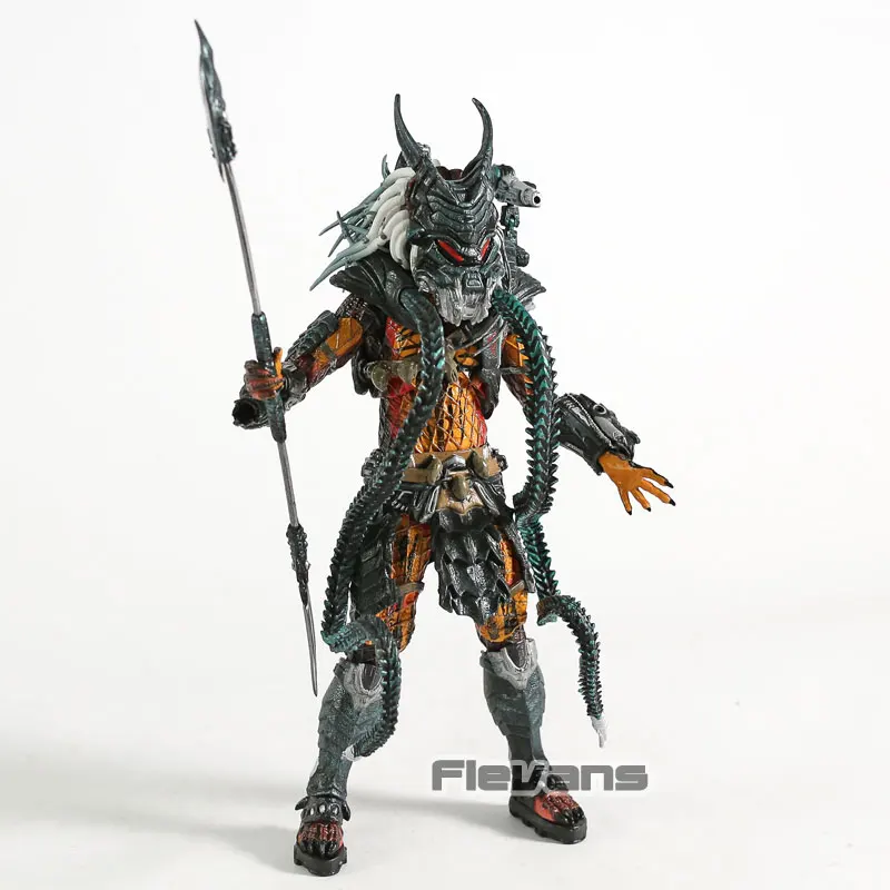 NECA Predator Clan Leader Dexlue Ver. Конечная фигурка Коллекционная модель игрушки