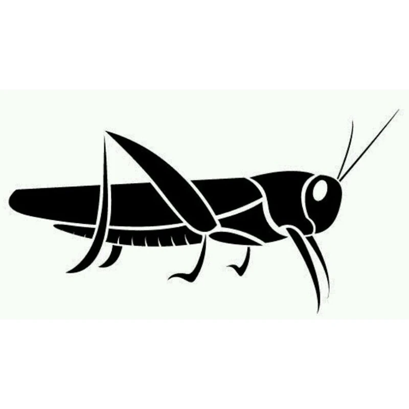 HotMeiNi Novelty Vinyl Decal Locust Insect Sticker Fits Kids Wall Car Window Door