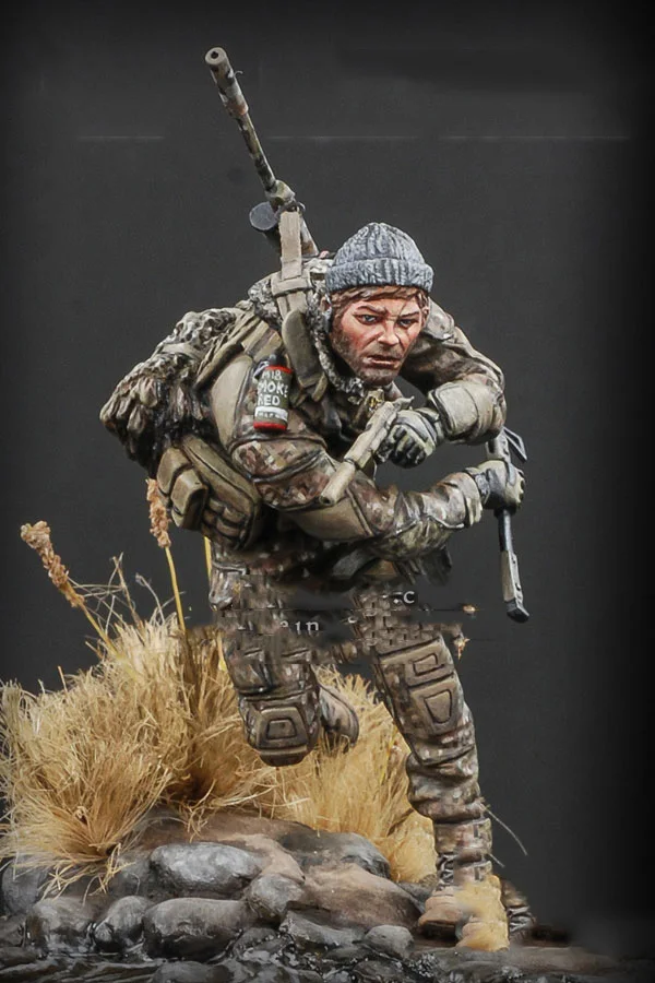 

1/24 75MM modern MAN Cohort Reaper 75MM Resin Model Miniature gk Unassembly Unpainted