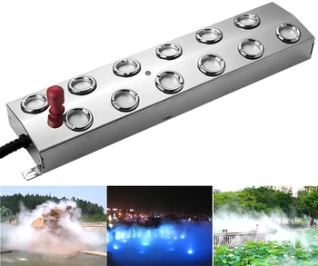 

High Quality 12 Head 6000ml/h Ultrasonic Mist Maker Fogger Air Humidifier Atomizer Diffuser Nebulizer Cleaner Vaporizer