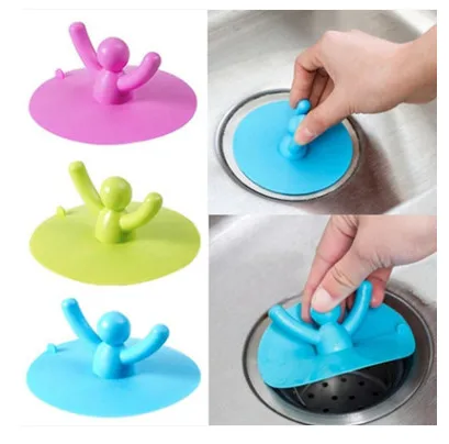 

Potable Kitchen bath Sink Stopper Drain Plug Floor Drain Hair Stopper Bath Catcher Sink Strainer Cover Tool