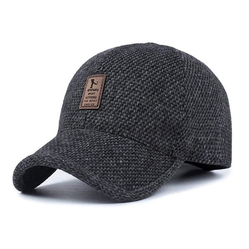 

Hip Hop Snapback Dad Hats For Men Women Baseball Cap With Ears 2017 Winter Eearflaped Full Trucker Cap Tactical Hat Bonnets