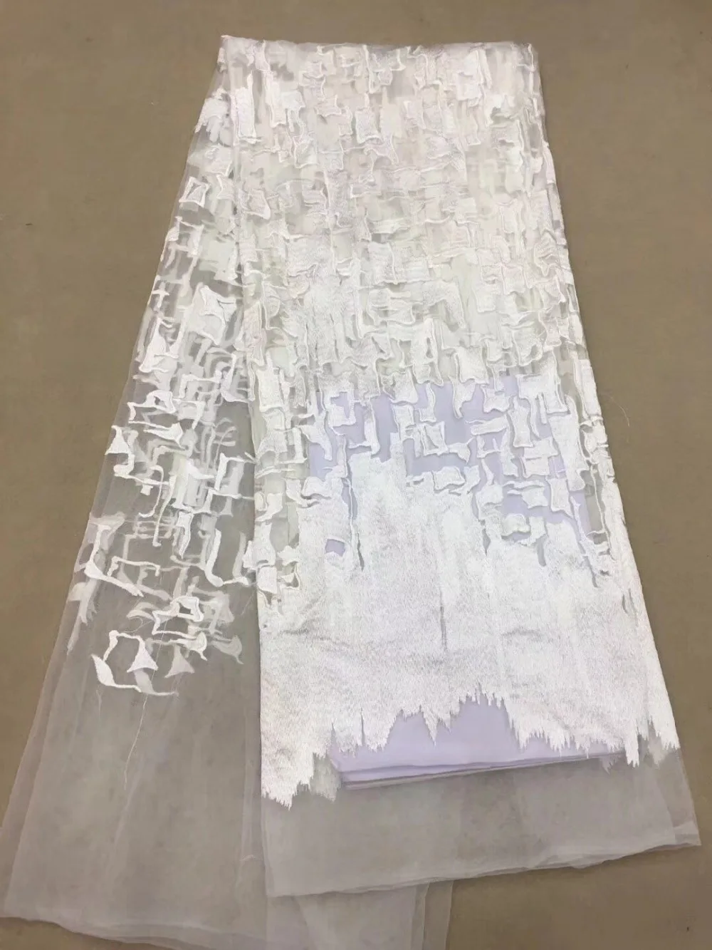

white Tulle Embroidered Net Lace African French Laces Fabrics High Quality Nigerian French Net Lace 2018 With Wedding Party