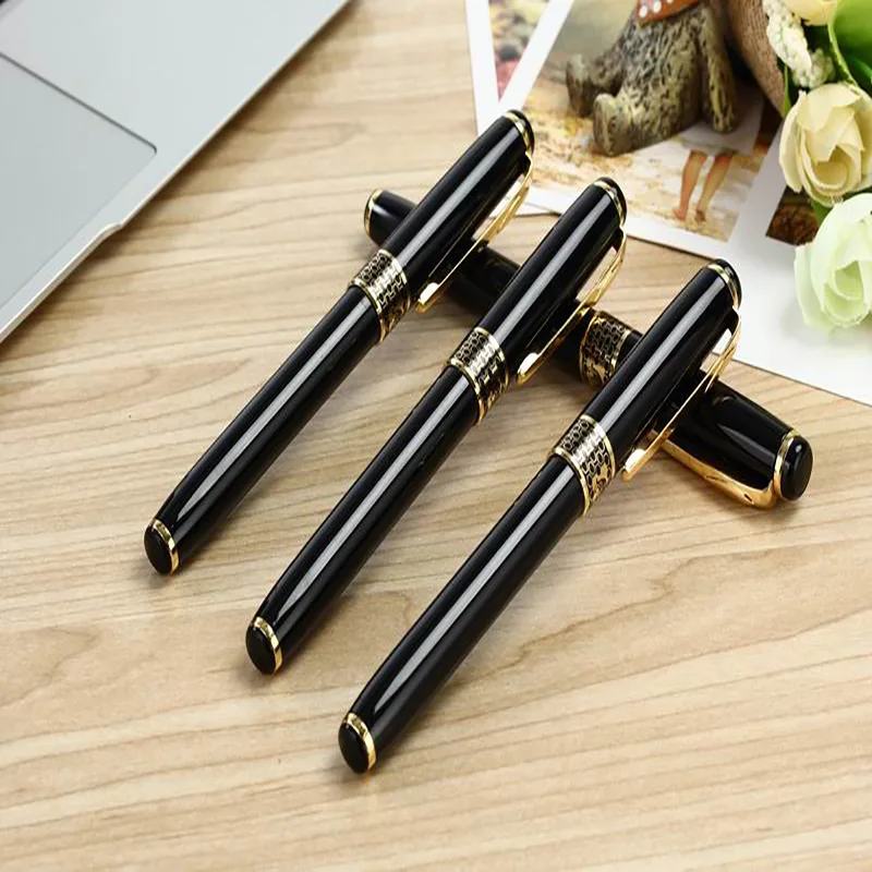 

BAIKINGIFT High Qualtiy Metal Roller Ball Pen 0.5mm Student Stationery Gel Pen