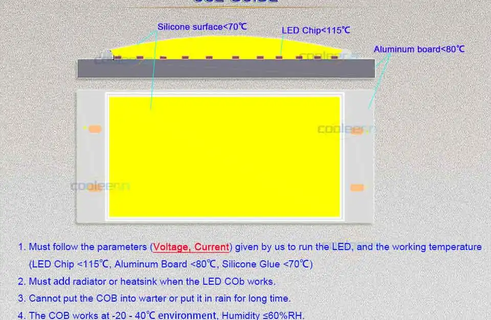 cob led light bulb lamp led lighting car work house lights (2)
