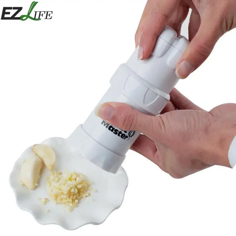 EZLIFE Garlic Master Chopper Crusher Garlic Press Cutting Cooking Tools