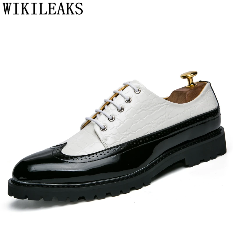 Brogue Shoes Men Formal Coiffeur Wedding Shoes Men Elegant Italian Party Shoes For Men Brand Sapato Oxford Masculino Buty Meskie Brogue Shoes Men Formal Coiffeur Wedding Shoes Men Elegant Italian Party Shoes For Men Brand Sapato Oxford Masculino Buty Meskie