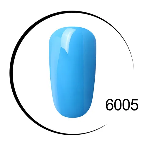 Elite99 одношаговый Цветной Гель-лак чистый цвет белый дизайн ногтей супер качество отмачиваемый Светодиодный УФ-гель без запаха - Цвет: 6005