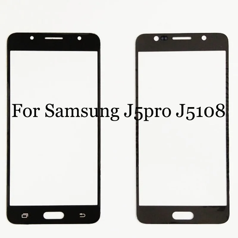 2 шт. для samsung galaxy J5Pro сенсорный экран дигитайзер J5 Pro J5108 стеклянная панель без