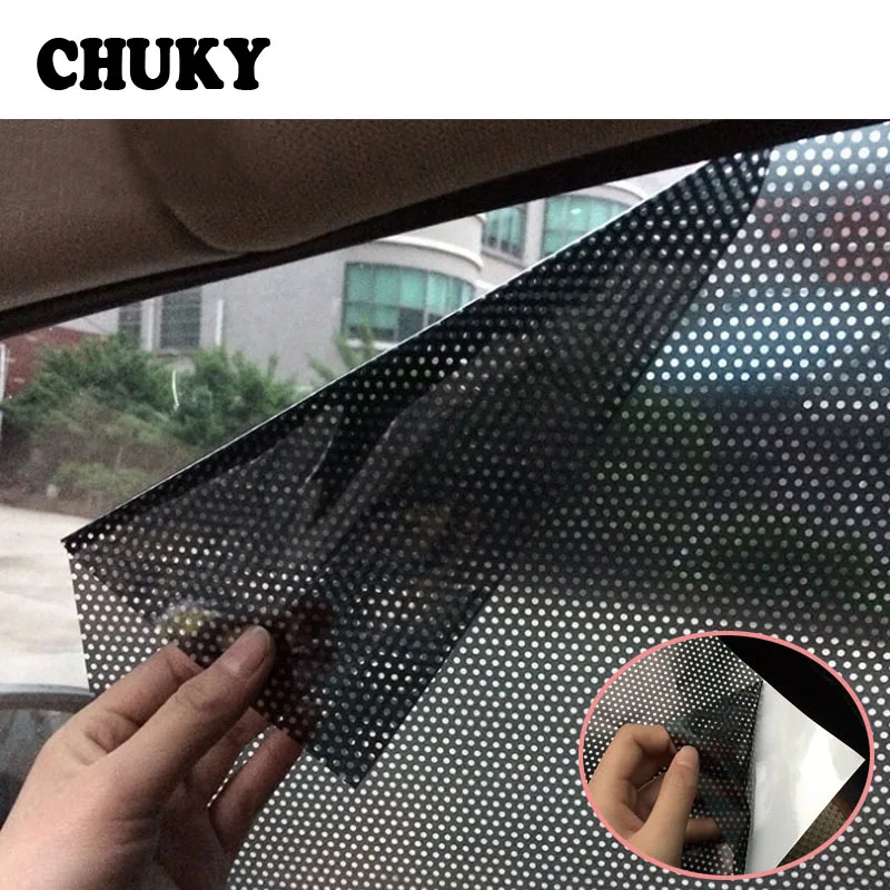 Автомобильный козырек на боковое стекло CHUKY от солнца статический прозрачный
