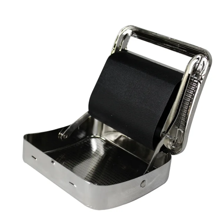 

Automatic Metal Making Maker Paper Tobacco Hookah Cigarette Rolling Machine Rollbox Roll Cover Roller Kings Box Case