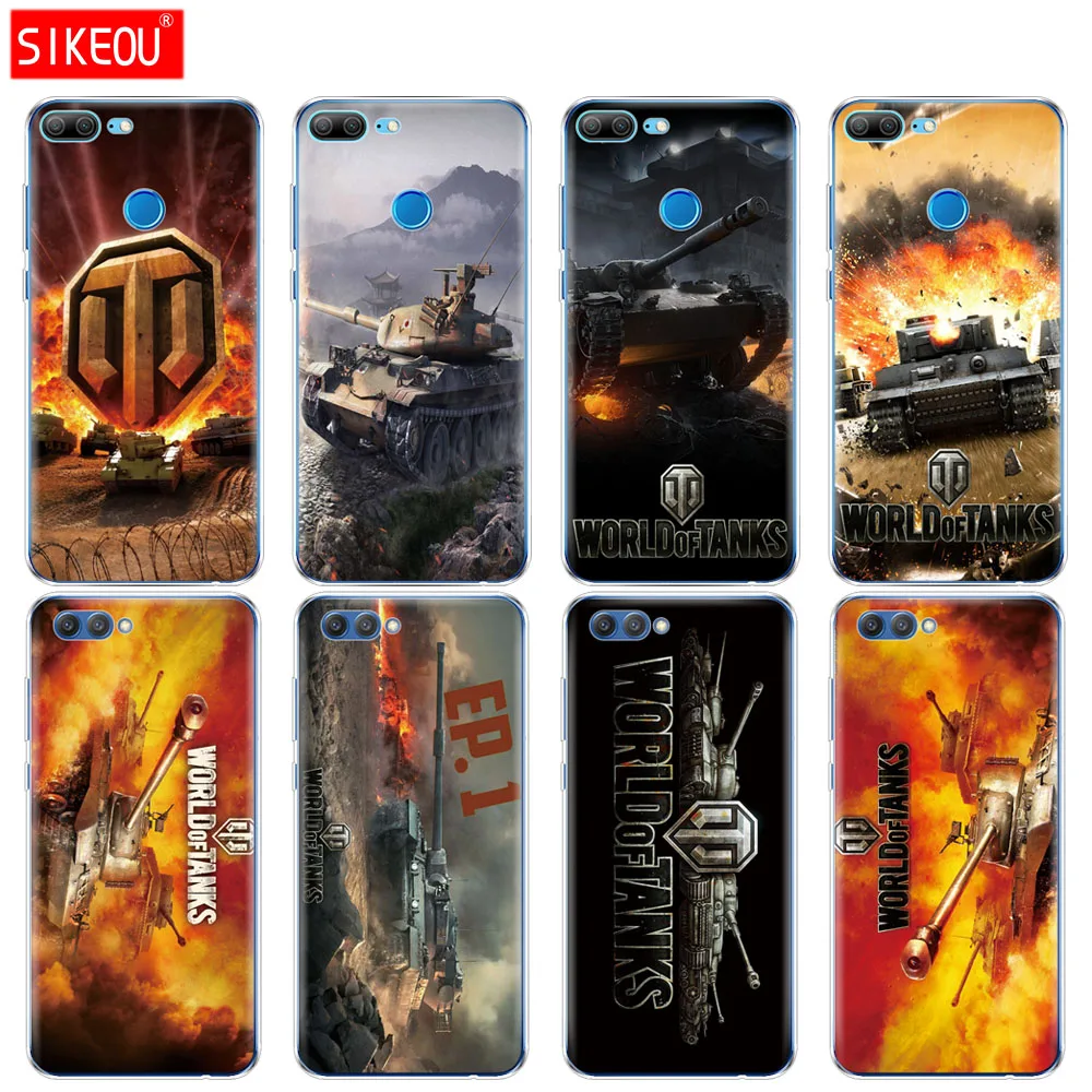 

Silicone Cover phone Case for Huawei Honor 10 V10 3c 4C 5c 5x 4A 6A 6C pro 6X 7X 6 7 8 9 LITE russian world of tanks