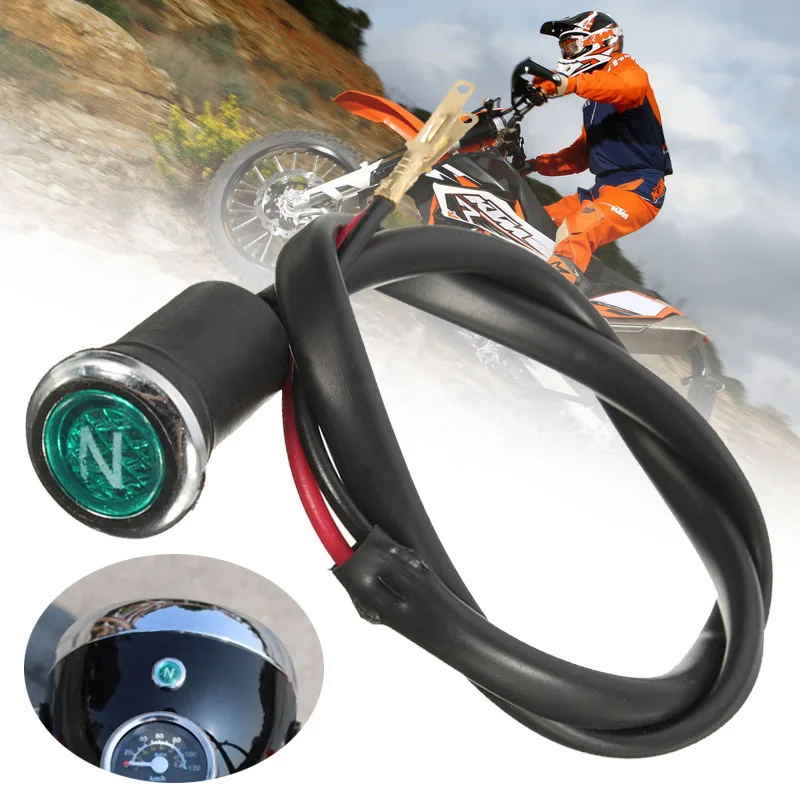 

12V Reverse Indicator Light Motorcycle Indicator Light Motorcycle Professional Neutral Indicator Light for N/R
