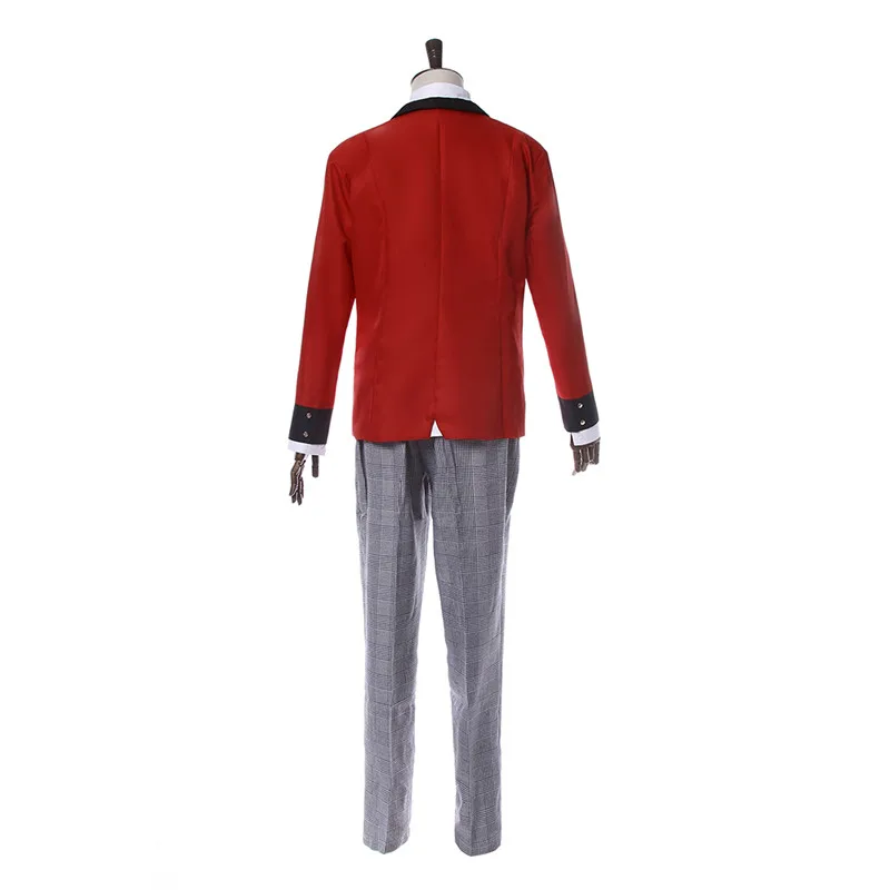 ROLECOS аниме Kakegurui компульсивный игровой маскарадный костюм Ryouta Suzui Красная