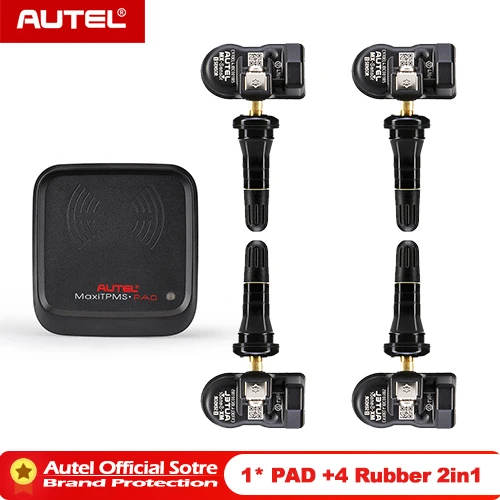 Autel MX-sensor 2 в 1 433 МГц 315 МГц TPMS MX sensor для autel MaxiTPMS Pad диагностический инструмент контроль давления в шинах - Цвет: 4 2IN1 SS X PAD R