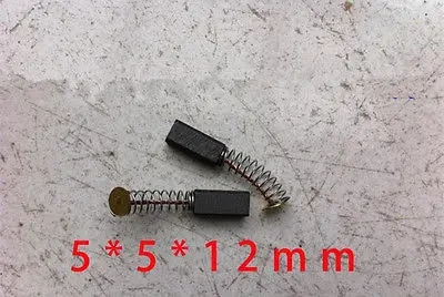 

10 pcs Electric Drill Replacement 1/2"x1/5"x1/5" Carbon Brushes 5x5x12mm