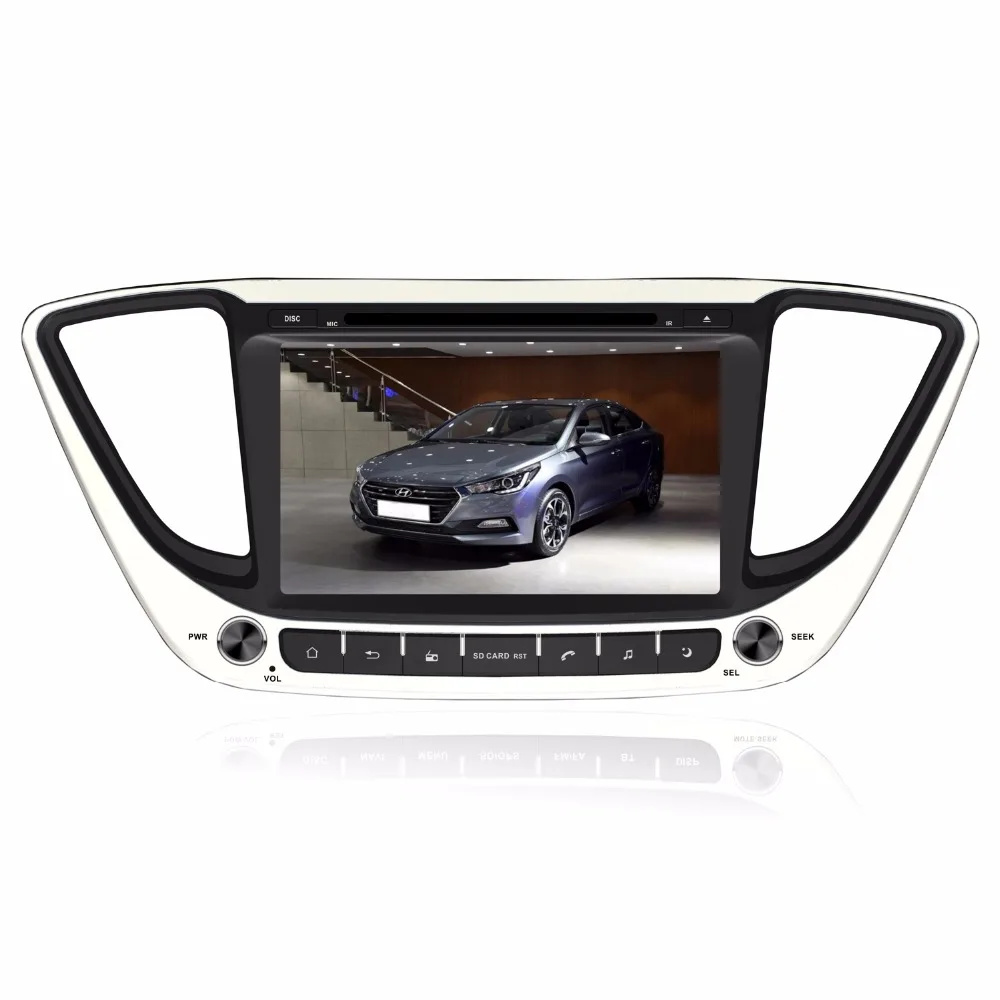 Sale 8 "4G LTE Android 8.0! octa core car multimedia DVD player Radio GPS FOR Toyota PREVIA for Hyundai Verna 2016 2017 2018 3G WIFI 1