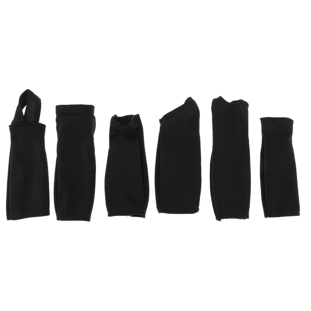 6 Pieces Black Professional Dress Formal Dress for 1/6   Dolls Clothes Business Wear Party Outfit