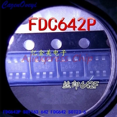 

1pcs/lot FDC642P SOT163 642 FDC642 SOT23-6 In Stock