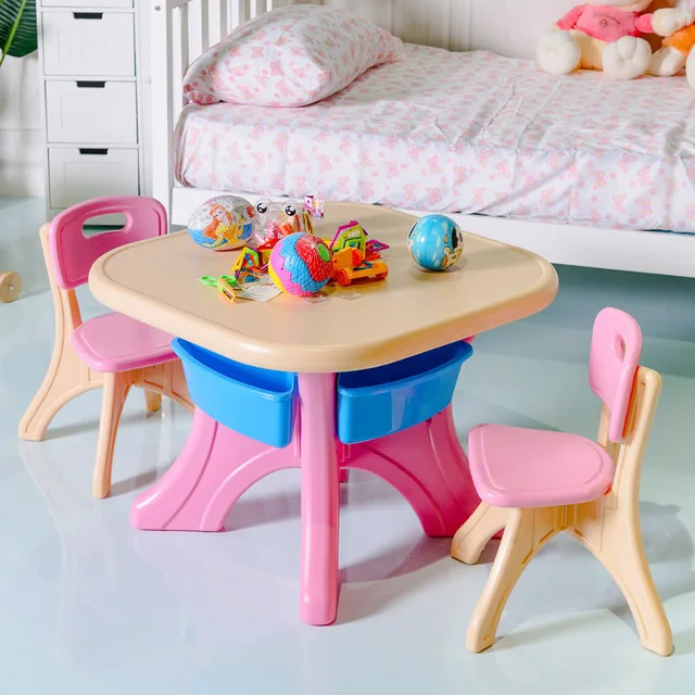 childrens plastic table and chairs homebase